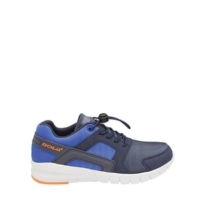 Boys' navy/blue 'Toggle' trainers